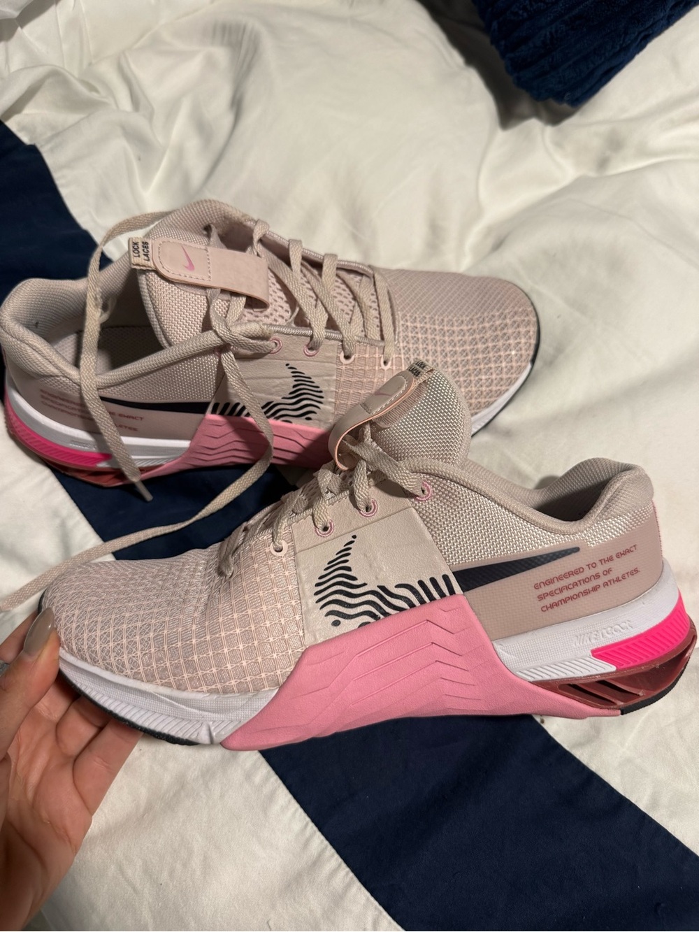 Nike Metcon - Women's Pink Athletic Training Shoes